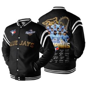 Blue Jays World Series Champions 2025 Baseball Jacket3