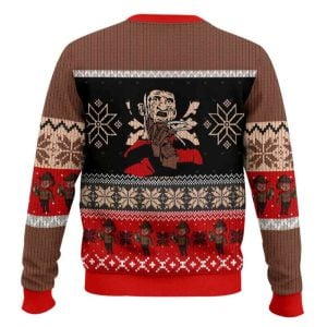 Crawling Freddy Krueger Ugly Christmas Sweater1