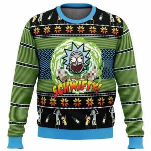 You Gotta Get Schwifty Rick and Morty Ugly Christmas Sweater