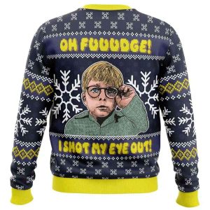 Oh Fuuudge A Christmas Story Ugly Christmas Sweater1