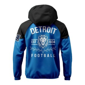 2025 Lions Winter Zip Est 1934 Jacket2