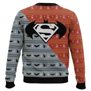 Batman Vs Superman Ugly Christmas Sweater1