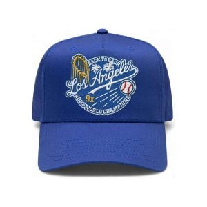 Dodgers Back To Back 9x World Champions Hat1
