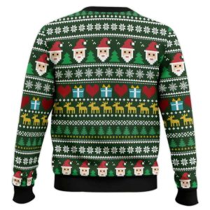 Raccoon Live Fast Eat Trash Ugly Christmas Sweater1