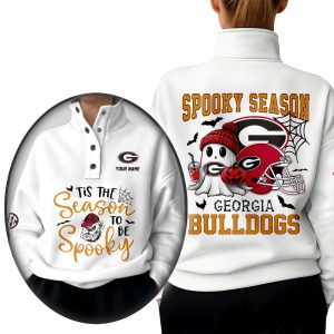 Bulldogs Tis The Season To Be Spooky Western Style Sweater