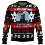 2025 7 Minutes Albert Wesker Resident Evil Ugly Christmas Sweater