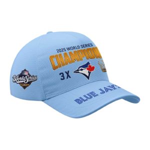 2025 Blue Jays 3X World Series Champions Cap