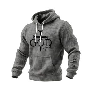 God Is Good All The Time Waffle Hoodie 2 God Is Good All The Time Waffle Hoodie2