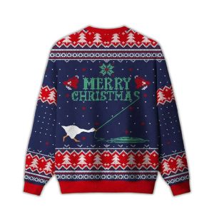 Merry Honked Christmas Funny Honk Goose Ugly Christmas Sweater1