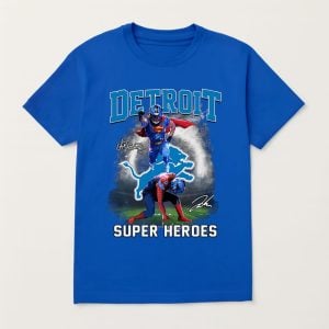 2025 Detroit Super Heroes Shirt 1