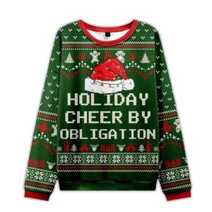 2025 Holiday Cheer by Obligation Ugly Christmas Sweater