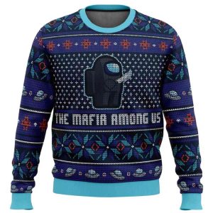 2025 The Mafia Among Us Ugly Christmas Sweater 2025 The Mafia Among Us Ugly Christmas Sweater