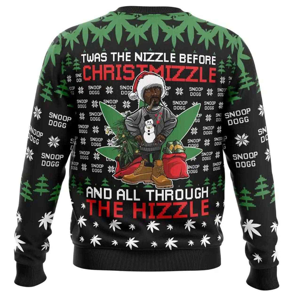 2025 Christmizzle Snoop Dogg Ugly Sweater 2025 Christmizzle Snoop Dogg Ugly Sweater