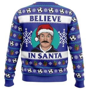 Believe Ted Lasso In Santa Ugly Christmas Sweater1