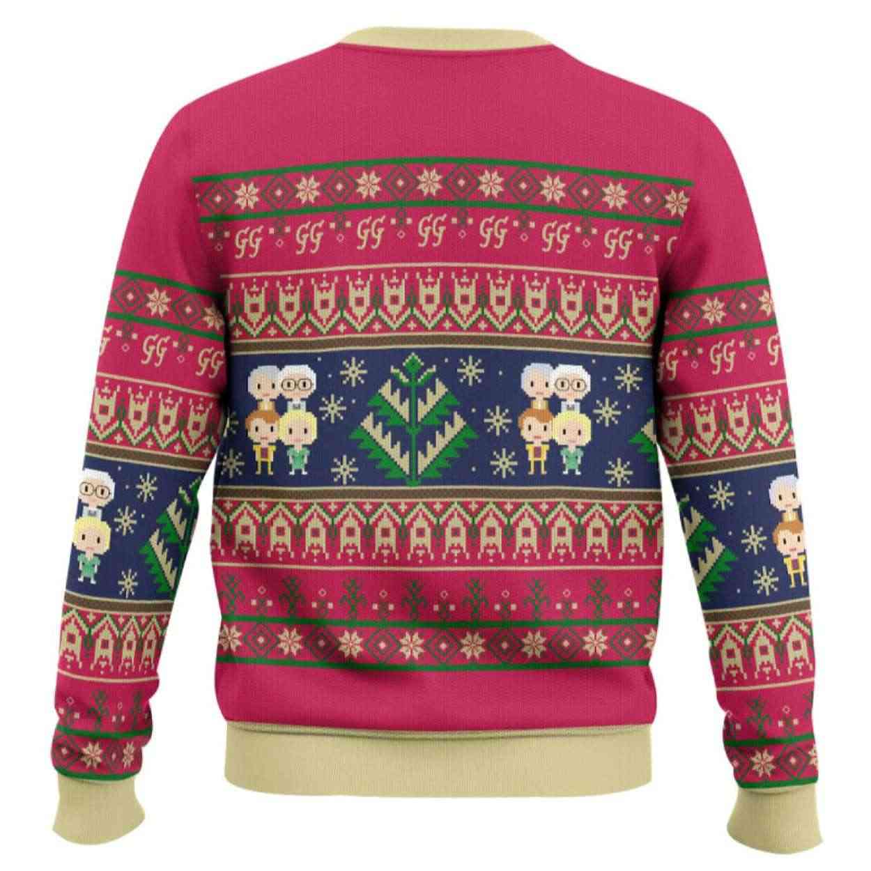 Ain’t Nothing But Xmas Party The Golden Girls Ugly Christmas Sweater Ain’t Nothing But Xmas Party The Golden Girls Ugly Christmas Sweater