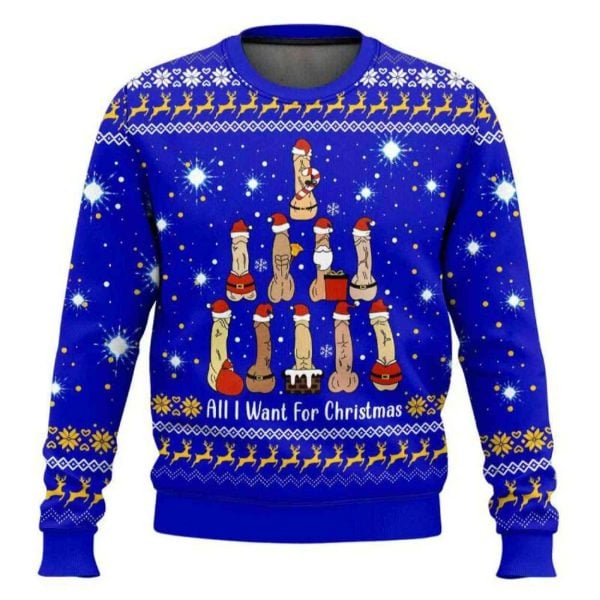 All I Want For Christmas Is Duck Ugly Christmas Sweater