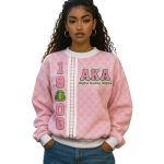 Alpha Kappa Alpha 1908 Ugly Christmas Sweater