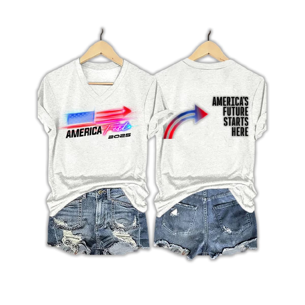 America Fest 2025 America’s Future Starts Here Two-Sided Shirt America Fest 2025 America’s Future Starts Here Two-Sided Shirt