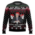Angry Stanley The Office Ugly Christmas Sweater