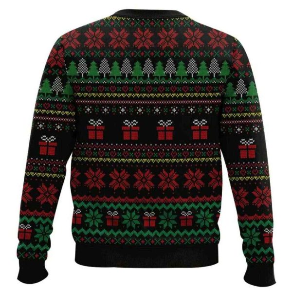 Another Eggnog Huh Cat Meme Ugly Christmas Sweater