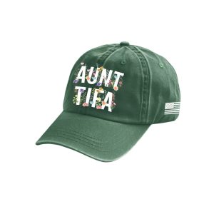 Retro Aunt Tifa Print Baseball Cap3