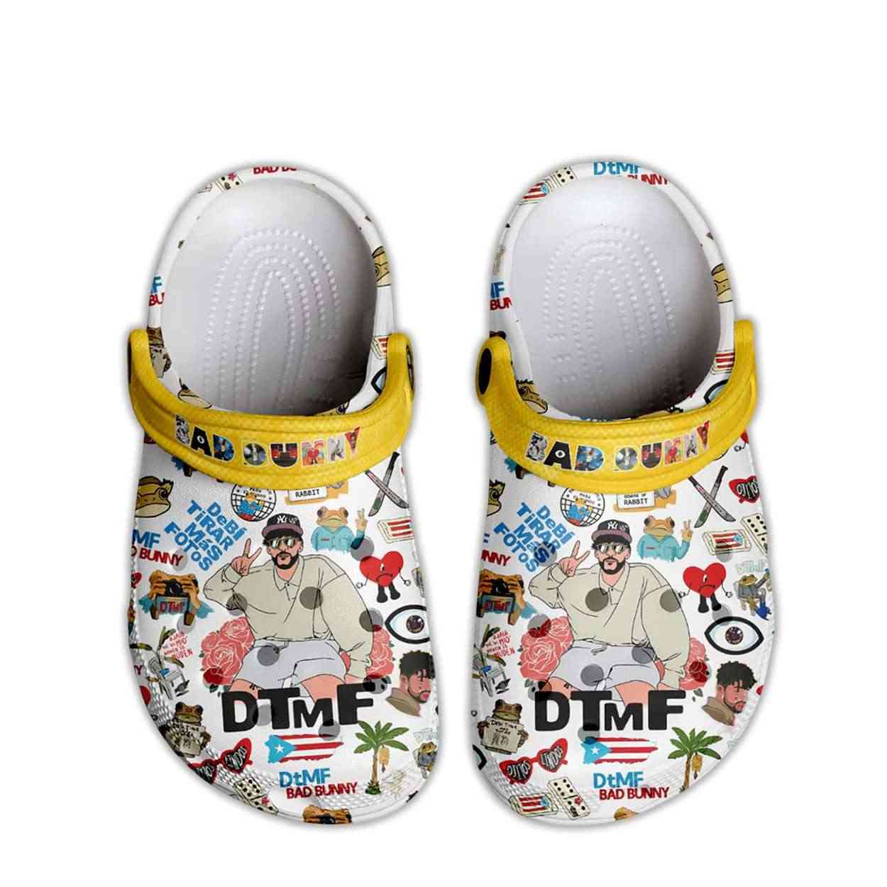 Bad Bunny Puerto Rico Crocs Bad Bunny Puerto Rico Crocs