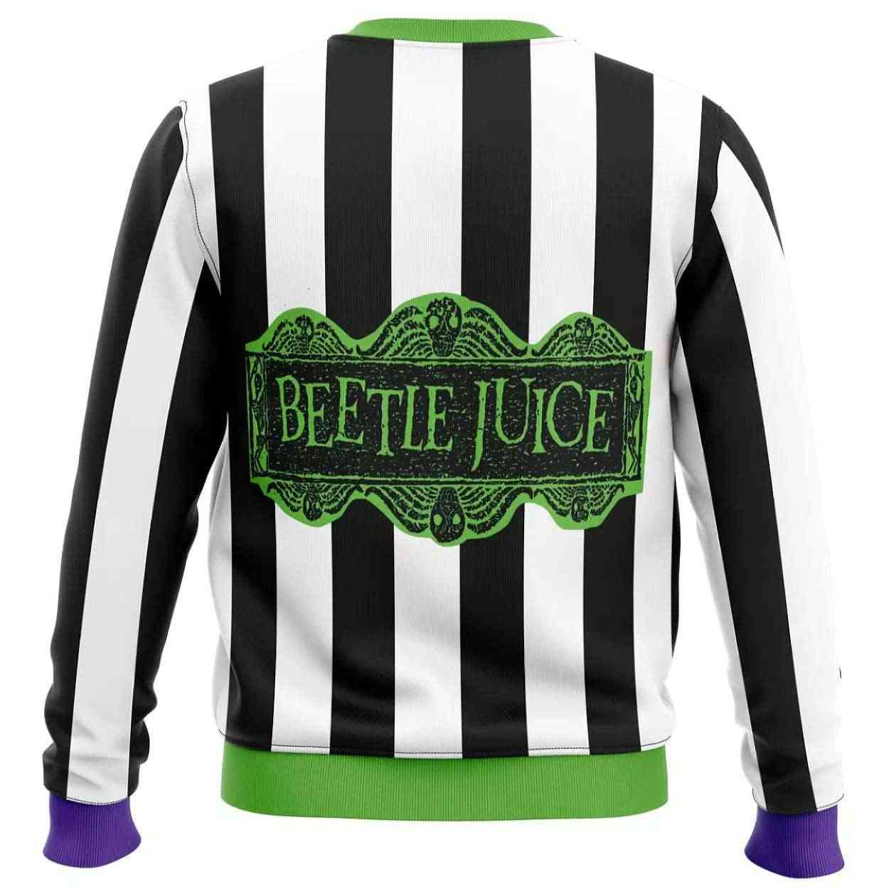 2025 Beetle Juice Ugly Christmas Sweater 2025 Beetle Juice Ugly Christmas Sweater