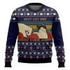 Best Cat Dad Ever Ugly Christmas Sweater