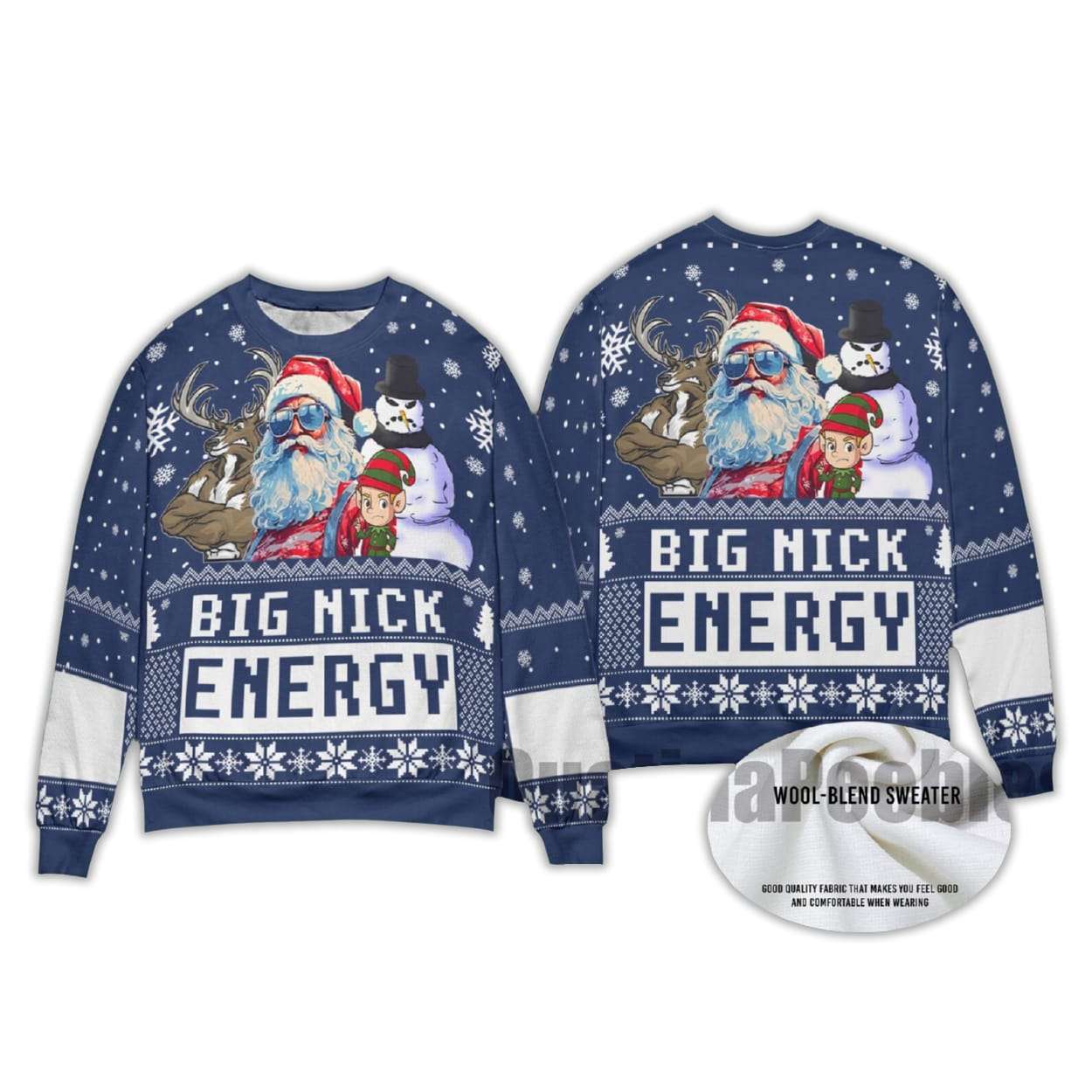 Big Nick Energy Ugly Sweater Big Nick Energy Ugly Sweater