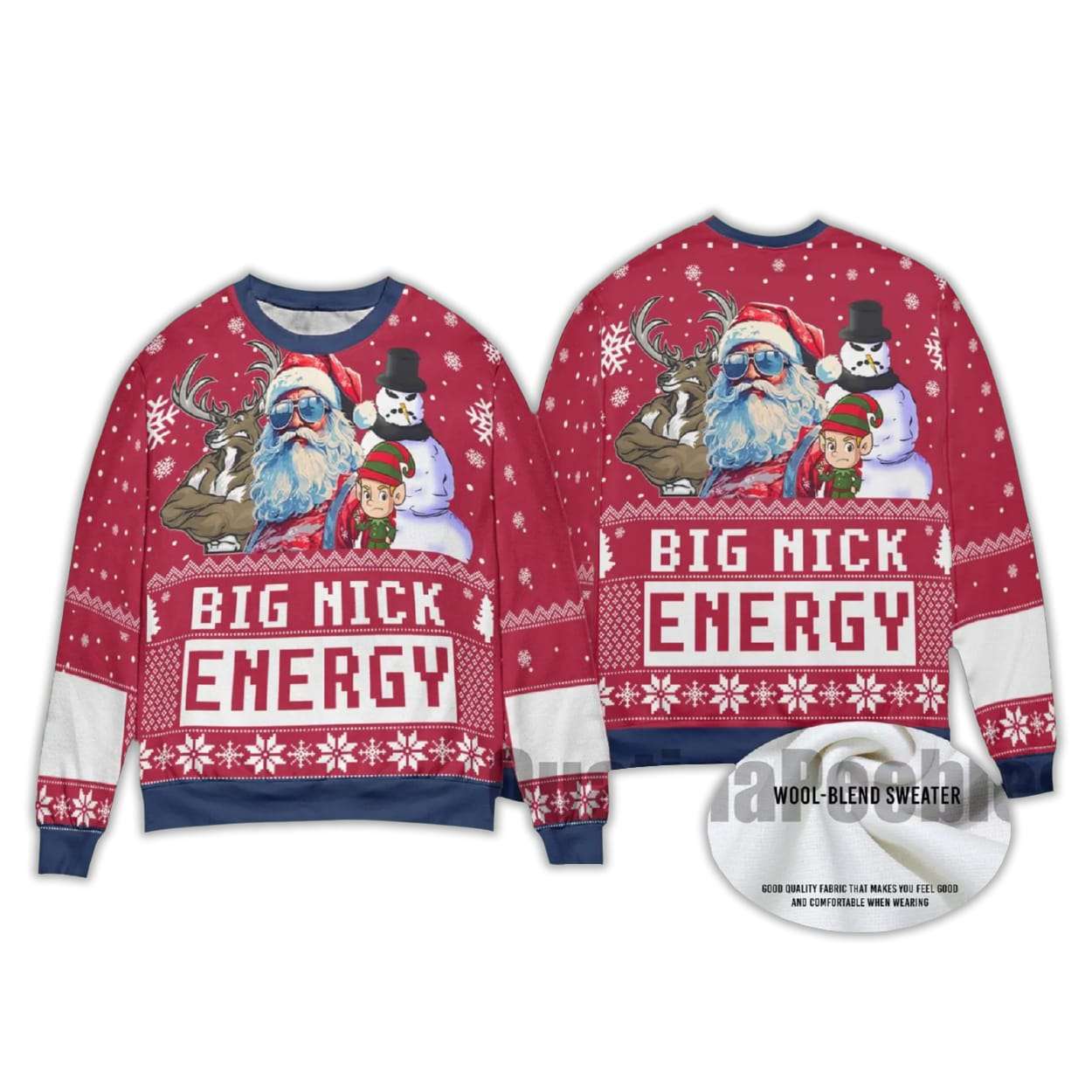 2025 Big Nick Energy Ugly Sweater 2025 Big Nick Energy Ugly Sweater