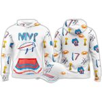 Bills Josh Allen 2025 Billustration Charlie Hoodie