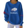 Bills Rivalries Cold Front Football Pit Striped Sweatshirt