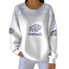 Bills Rivalries Cold Front Pit Striped Sweatshirt