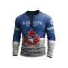 Blue Jays Est 1977 Henley Long-Sleeve Shirt