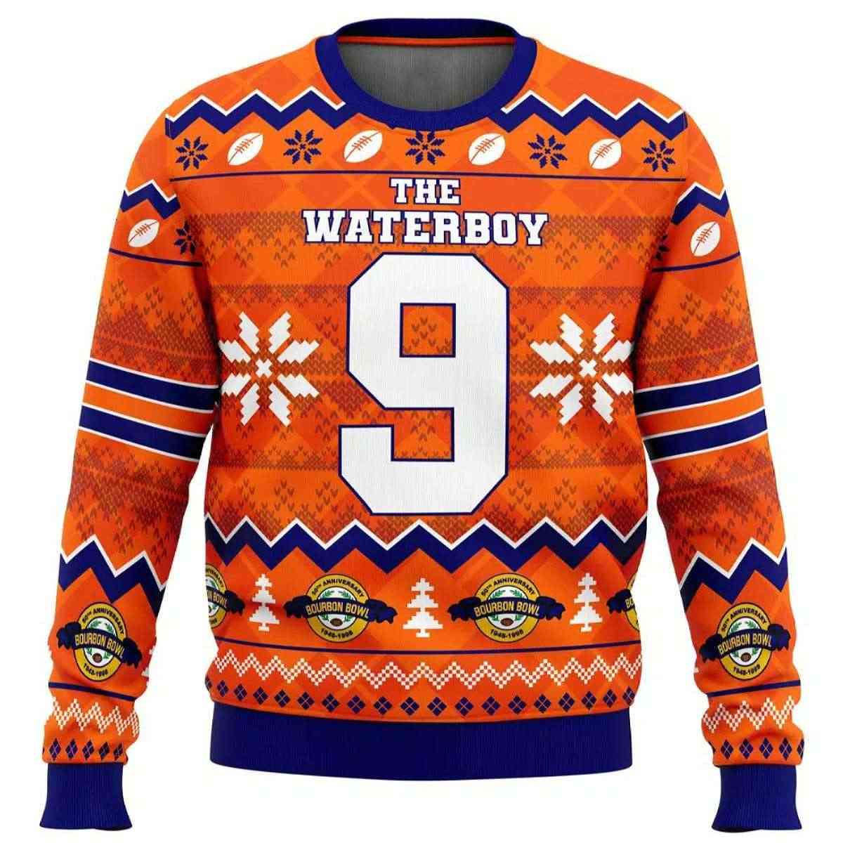 Bobby Boucher The Waterboy Ugly Christmas Sweater Bobby Boucher The Waterboy Ugly Christmas Sweater