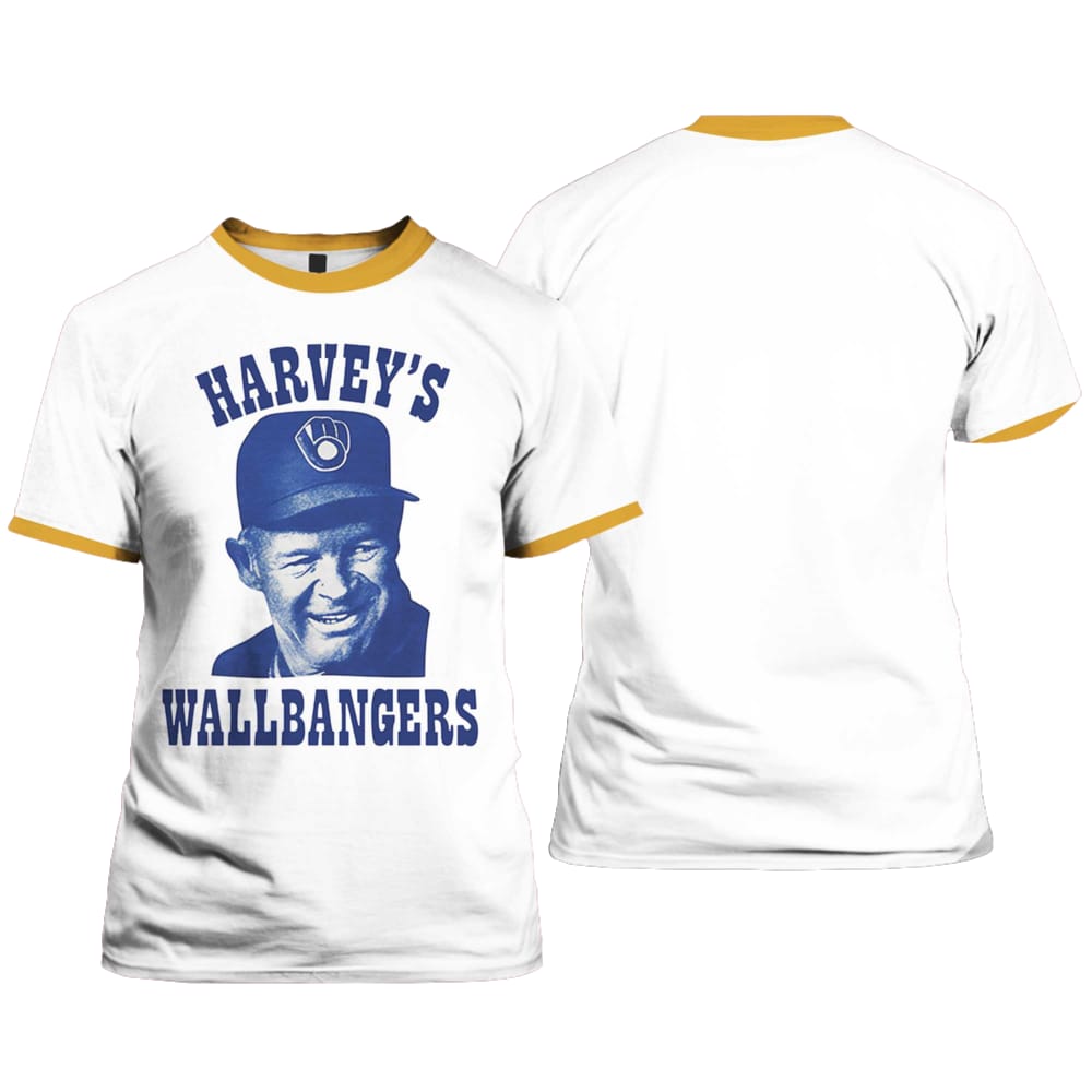 Brewers Harvey Kuenn Harveys Wallbangers Shirt Brewers Harvey Kuenn Harvey's Wallbangers Shirt