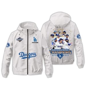 2025 Dodgers World Series Champions Outdoor Jacket1