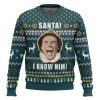 Buddy Santa I Know Him Elf Ugly Christmas Sweater