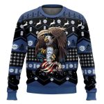 Busch Light Eagle Ugly Christmas Sweater