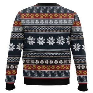 Cat Show Me Your Kitties Ugly Christmas Sweater1