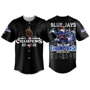 Blue Jays 2025 World Series Champions Baseball Jersey 2 Blue Jays 2025 World Series Champions Baseball Jersey2