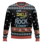 Can You Smell What The Rock Is Cooking WWE Ugly Christmas Sweater