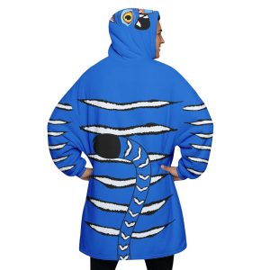 Derrpy Tiger Costume Blanket Hoodie 3 Derrpy Tiger Costume Blanket Hoodie3