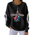 Blue Jays 2025 World Series Pit Striped Sweatshirt