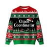 2025 Chaos Coordinator Ugly Christmas Sweater