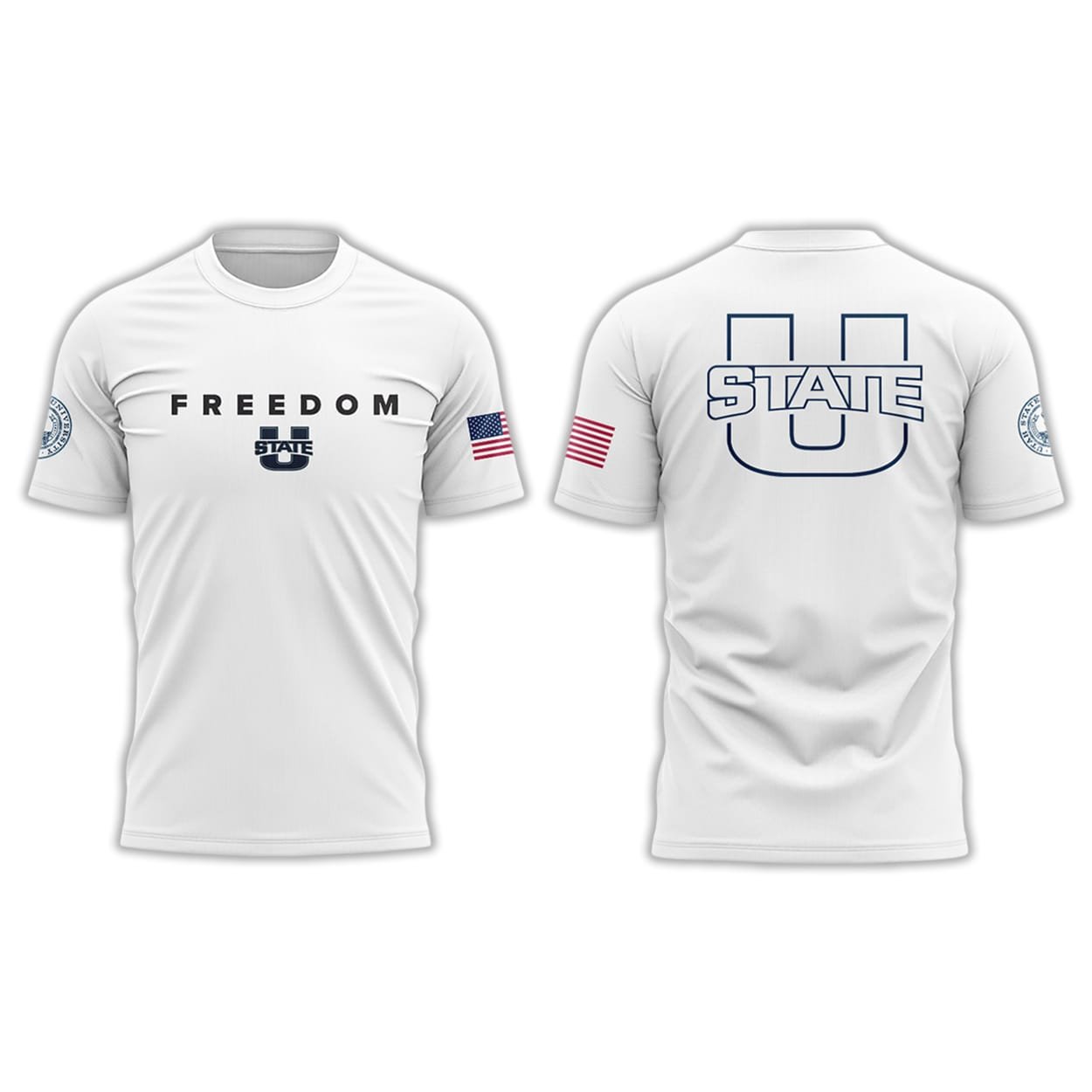 Charlie Kirk Freedom Utah State Shirt Charlie Kirk Freedom Utah State Shirt