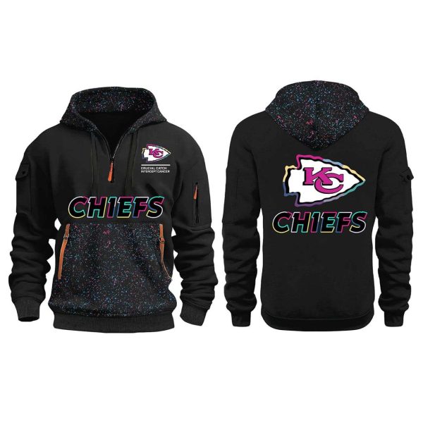 Chiefs 2025 Crucial Catch Zip Hoodie