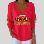 Chiefs Red Kingdom Waffle T-shirt
