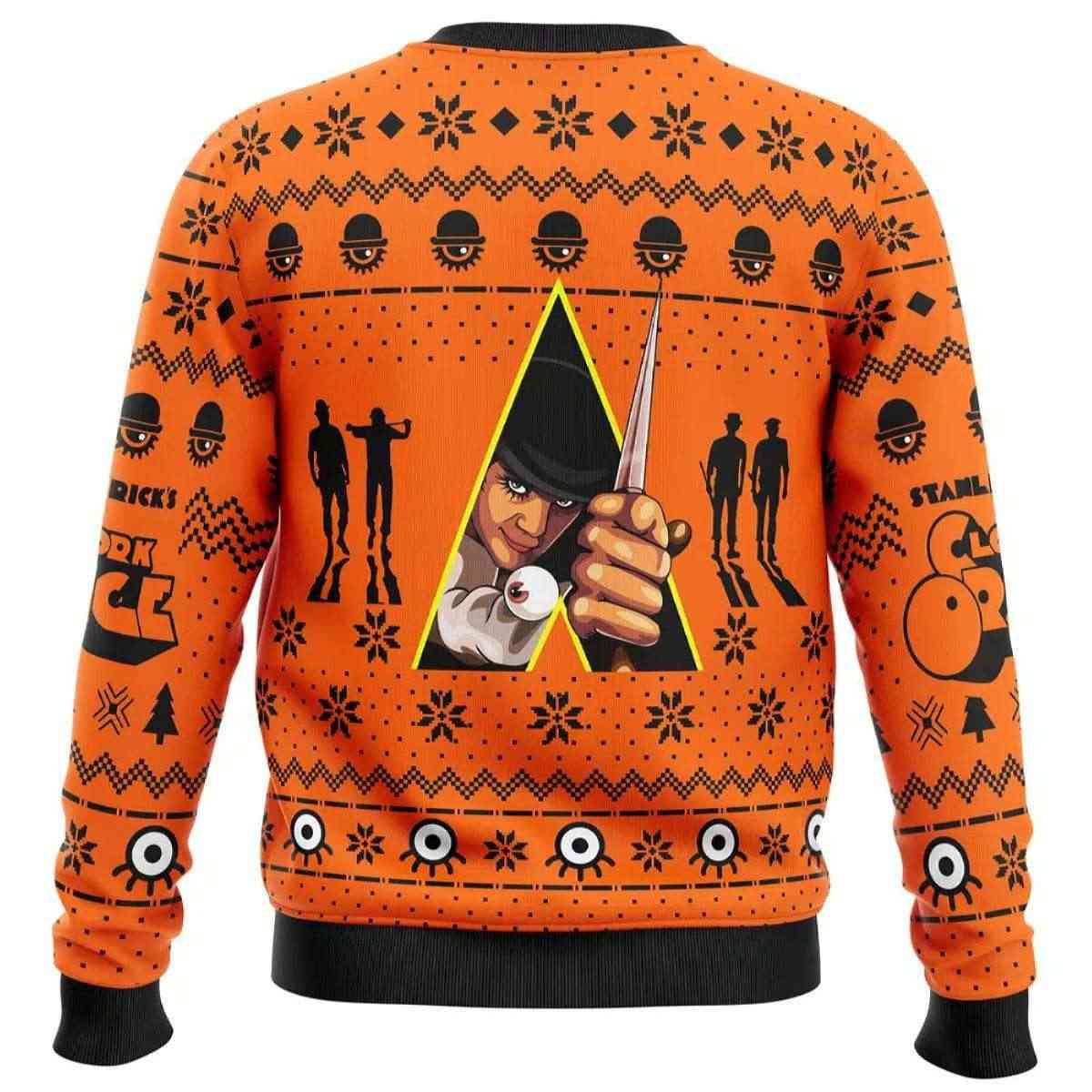 2025 Christmas Alex A Clockwork Orange Ugly Christmas Sweater 2025 Christmas Alex A Clockwork Orange Ugly Christmas Sweater
