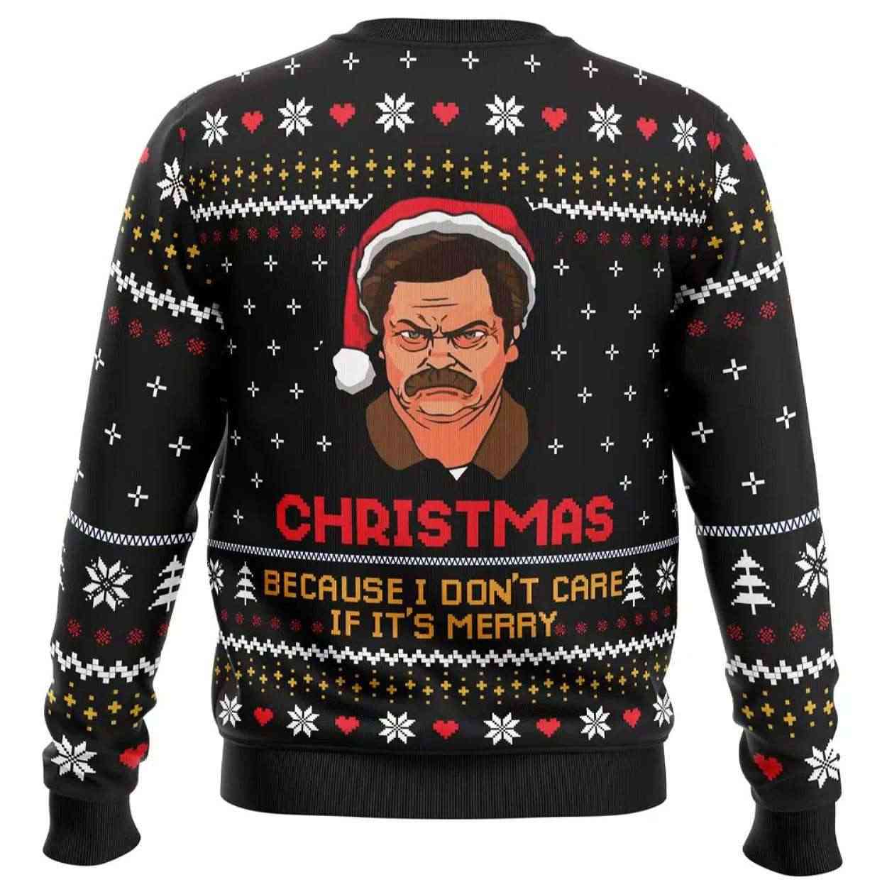 2025 Christmas Because I Don’t Care Parks and Recreation Ugly Christmas Sweater 2025 Christmas Because I Don’t Care Parks and Recreation Ugly Christmas Sweater